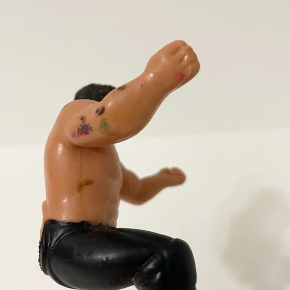 Vtg 1986 WWF LJN Wrestling Superstars  Ricky The Dragon Steamboat Thumb Wrestler - Picture 7 of 14